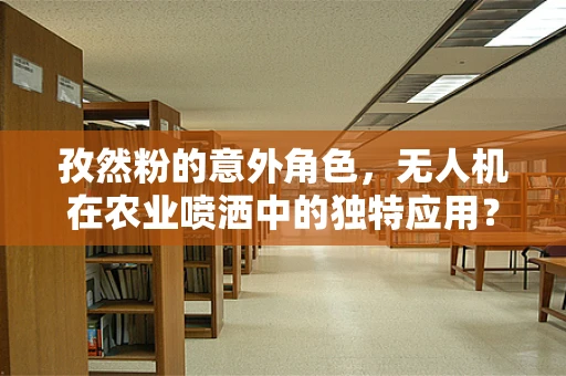 孜然粉的意外角色，无人机在农业喷洒中的独特应用？