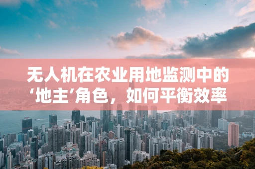 无人机在农业用地监测中的‘地主’角色，如何平衡效率与隐私？