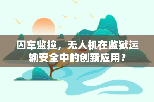 囚车监控，无人机在监狱运输安全中的创新应用？