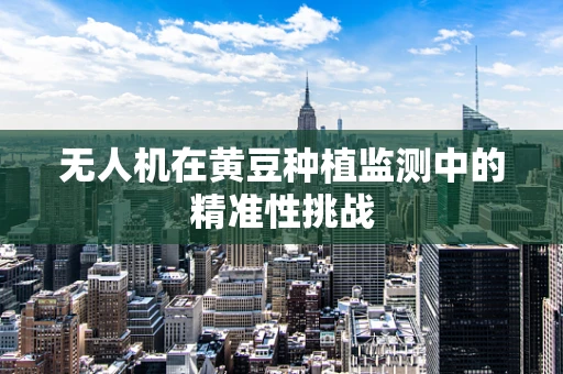 无人机在黄豆种植监测中的精准性挑战