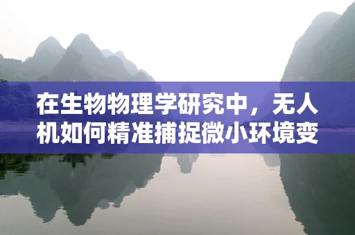 在生物物理学研究中，无人机如何精准捕捉微小环境变化？