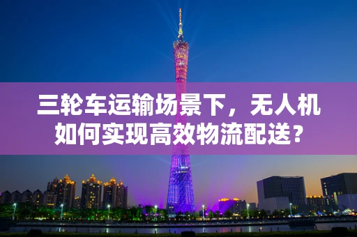 三轮车运输场景下，无人机如何实现高效物流配送？