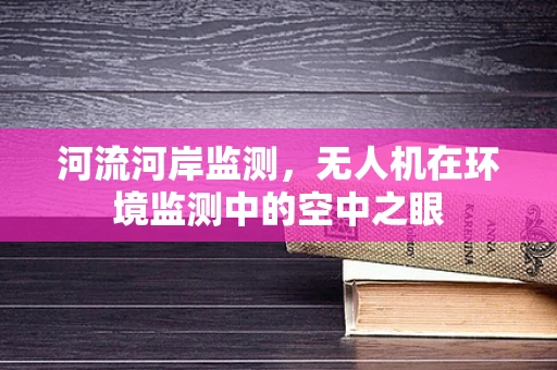 河流河岸监测，无人机在环境监测中的空中之眼