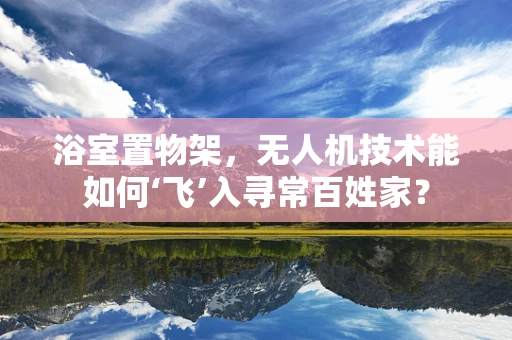 浴室置物架，无人机技术能如何‘飞’入寻常百姓家？