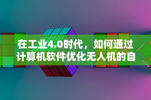 在工业4.0时代，如何通过计算机软件优化无人机的自主作业效率？