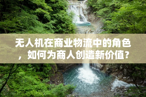 无人机在商业物流中的角色，如何为商人创造新价值？
