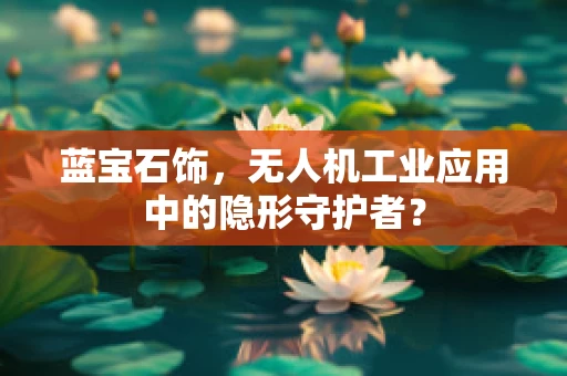 蓝宝石饰，无人机工业应用中的隐形守护者？