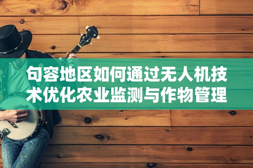 句容地区如何通过无人机技术优化农业监测与作物管理？