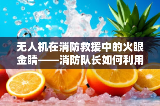 无人机在消防救援中的火眼金睛——消防队长如何利用其提升效率？