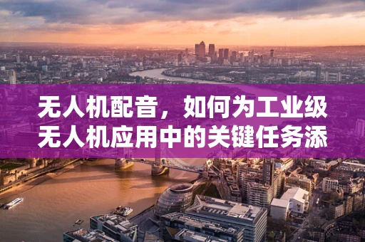无人机配音，如何为工业级无人机应用中的关键任务添加‘声音’？