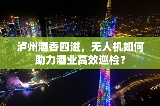 泸州酒香四溢，无人机如何助力酒业高效巡检？