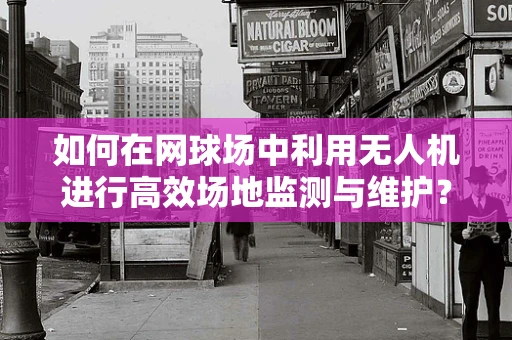 如何在网球场中利用无人机进行高效场地监测与维护？