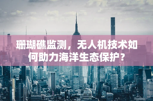 珊瑚礁监测，无人机技术如何助力海洋生态保护？