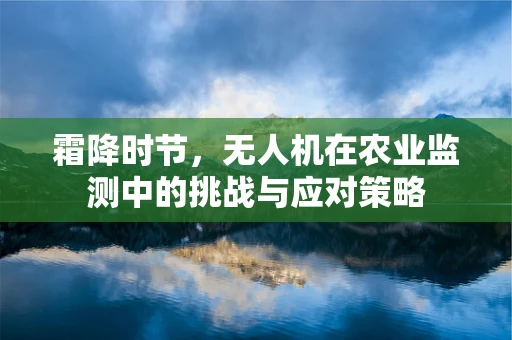 霜降时节，无人机在农业监测中的挑战与应对策略