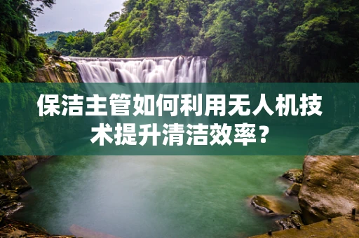 保洁主管如何利用无人机技术提升清洁效率？