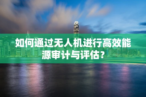 如何通过无人机进行高效能源审计与评估？
