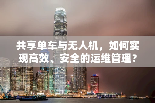 共享单车与无人机，如何实现高效、安全的运维管理？