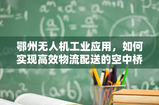 鄂州无人机工业应用，如何实现高效物流配送的空中桥梁？