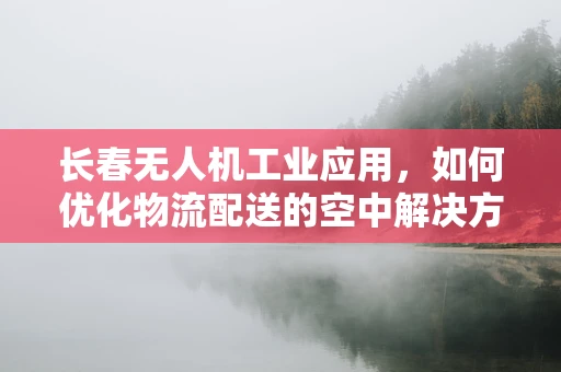 长春无人机工业应用，如何优化物流配送的空中解决方案？