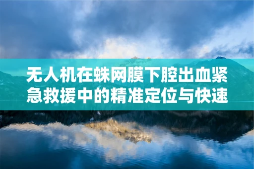 无人机在蛛网膜下腔出血紧急救援中的精准定位与快速响应策略