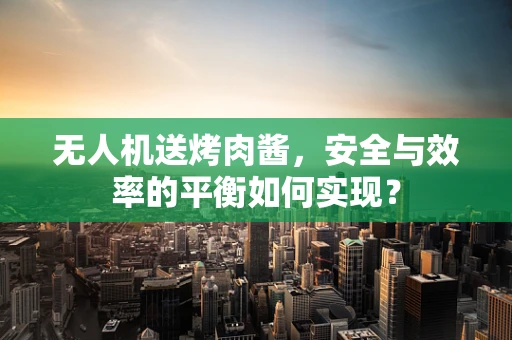 无人机送烤肉酱，安全与效率的平衡如何实现？