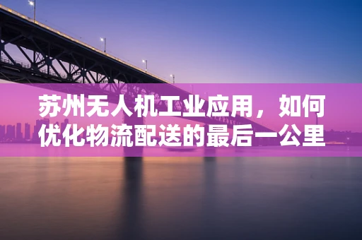 苏州无人机工业应用，如何优化物流配送的最后一公里？