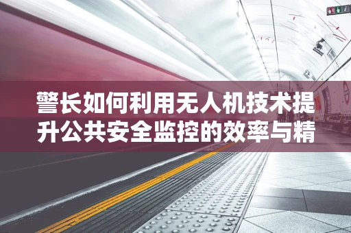 警长如何利用无人机技术提升公共安全监控的效率与精度？