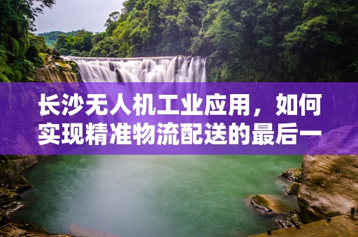 长沙无人机工业应用，如何实现精准物流配送的最后一公里？