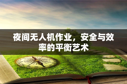 夜间无人机作业，安全与效率的平衡艺术