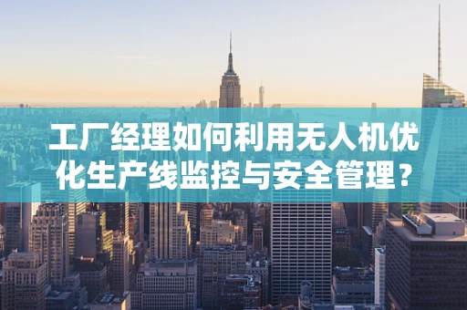 工厂经理如何利用无人机优化生产线监控与安全管理？