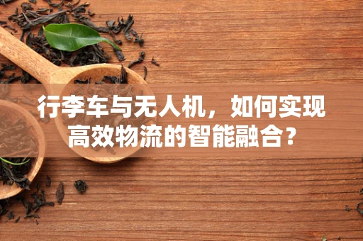 行李车与无人机，如何实现高效物流的智能融合？