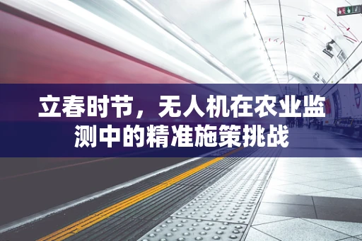 立春时节，无人机在农业监测中的精准施策挑战