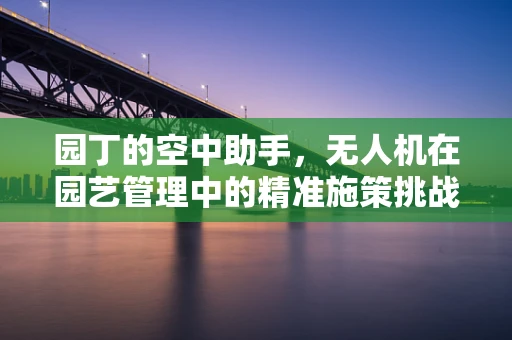 园丁的空中助手，无人机在园艺管理中的精准施策挑战