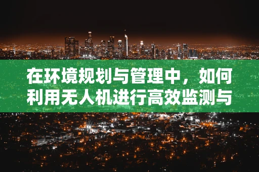 在环境规划与管理中，如何利用无人机进行高效监测与评估？