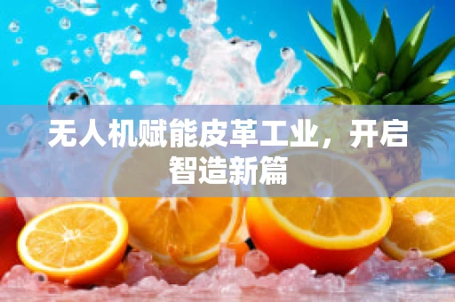 无人机赋能皮革工业，开启智造新篇