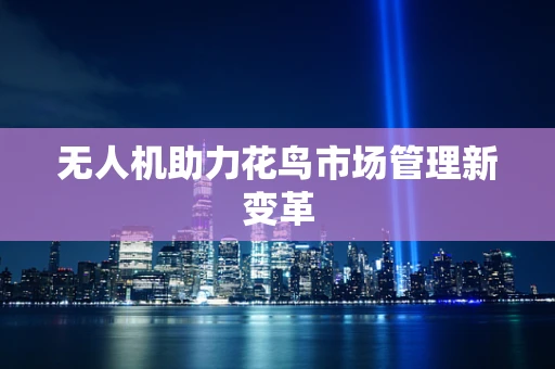 无人机助力花鸟市场管理新变革