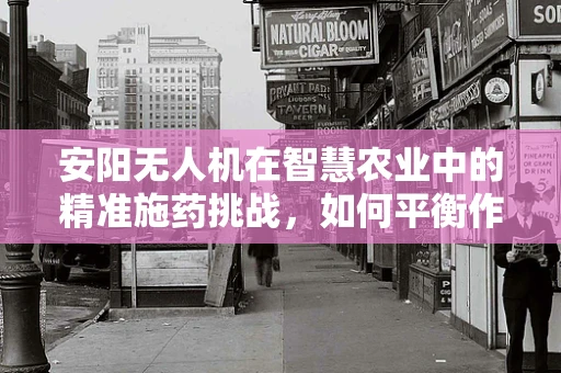 安阳无人机在智慧农业中的精准施药挑战，如何平衡作物保护与环境保护？
