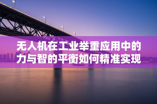 无人机在工业举重应用中的力与智的平衡如何精准实现？