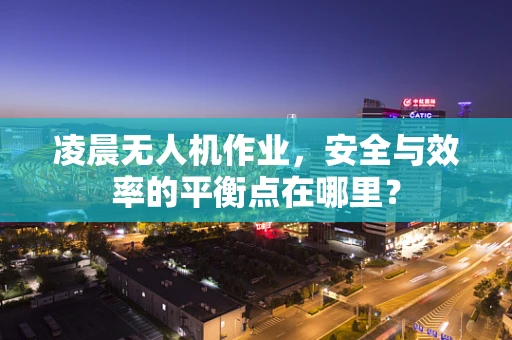 凌晨无人机作业，安全与效率的平衡点在哪里？