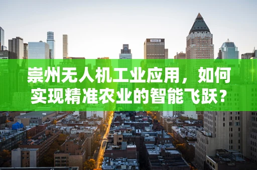崇州无人机工业应用，如何实现精准农业的智能飞跃？