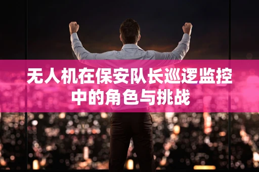 无人机在保安队长巡逻监控中的角色与挑战