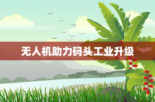 无人机助力码头工业升级