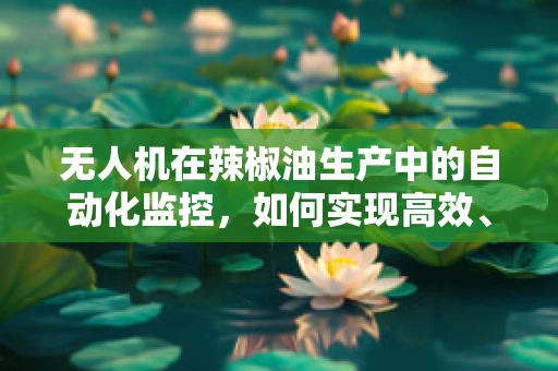 无人机在辣椒油生产中的自动化监控，如何实现高效、精准的喷洒？