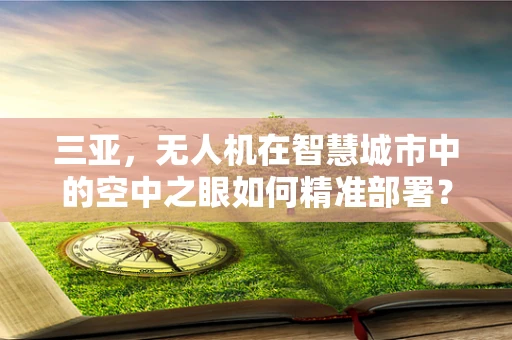 三亚，无人机在智慧城市中的空中之眼如何精准部署？