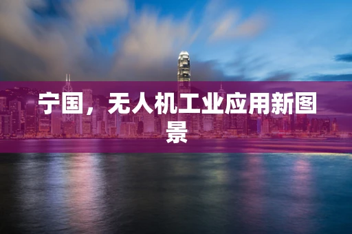 宁国，无人机工业应用新图景