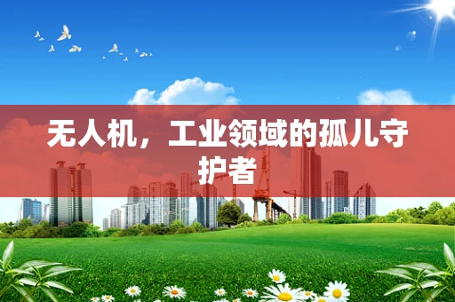 无人机，工业领域的孤儿守护者