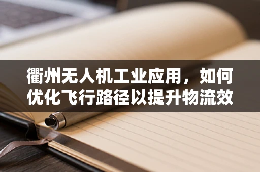衢州无人机工业应用，如何优化飞行路径以提升物流效率？
