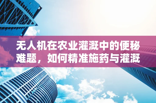 无人机在农业灌溉中的便秘难题，如何精准施药与灌溉以提升效率？