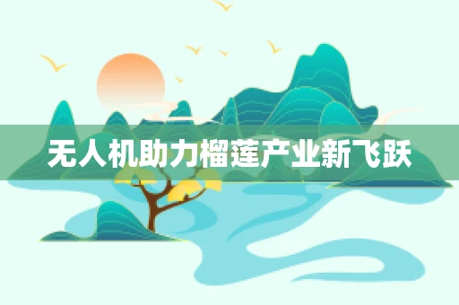 无人机助力榴莲产业新飞跃