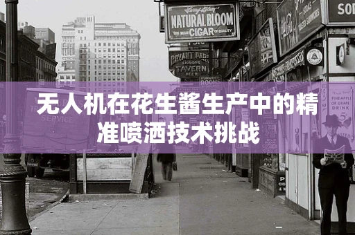 无人机在花生酱生产中的精准喷洒技术挑战